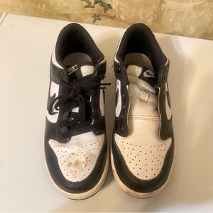 Nike Black and White Athletic Shoes